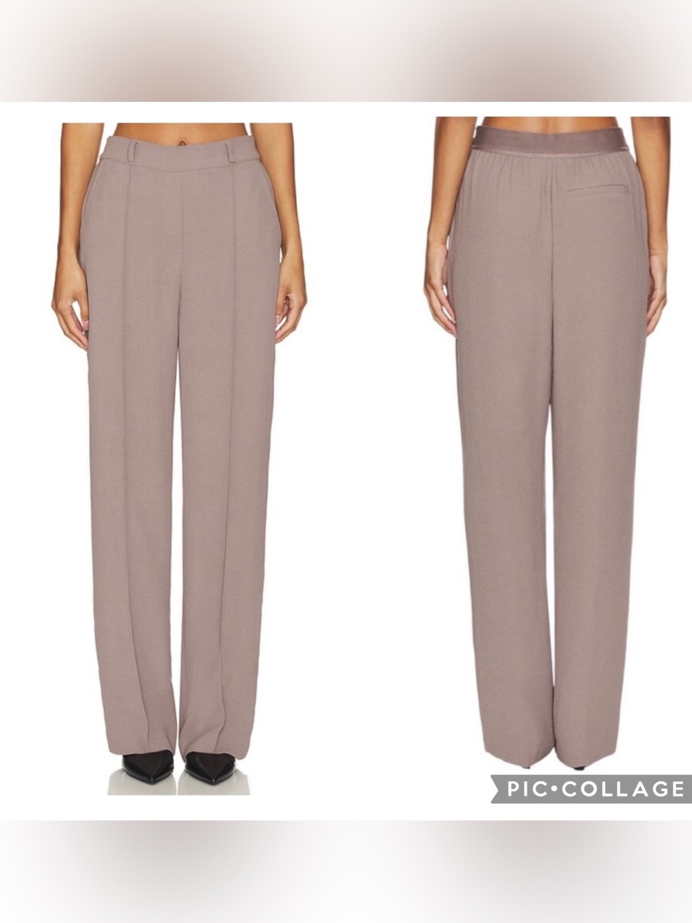 Spanx Crepe Straight Leg Trouser